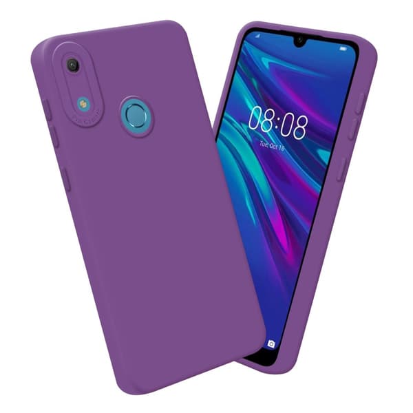 Huawei Y6 2019 Fodral Skal Case Cover av flexibelt TPU-silikon Bobilskydd