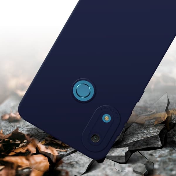 Huawei Y6 2019 Fodral Skal Case Cover av flexibelt TPU-silikon Bobilskydd
