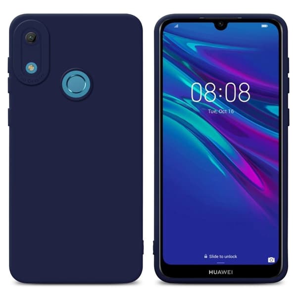 Huawei Y6 2019 Fodral Skal Case Cover av flexibelt TPU-silikon Bobilskydd