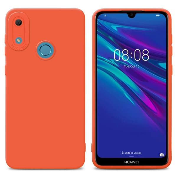 Huawei Y6 2019 Cover Etui Case () LIQUID ORANGE