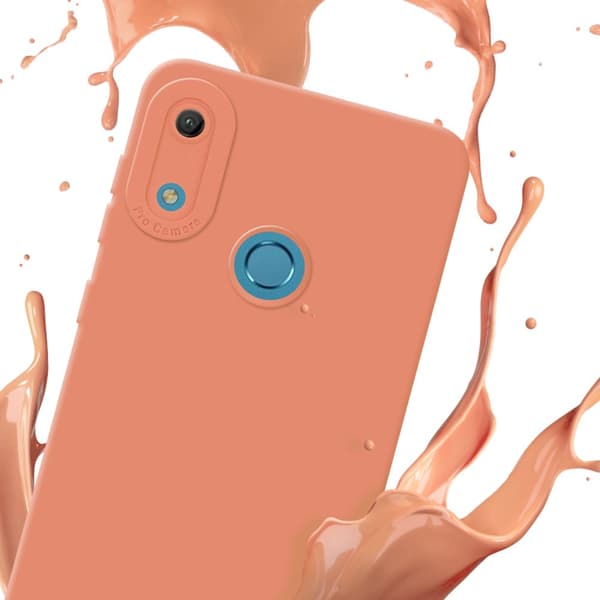 Huawei Y6 2019 Fodral Skal Case Cover av flexibelt TPU-silikon Bobilskydd