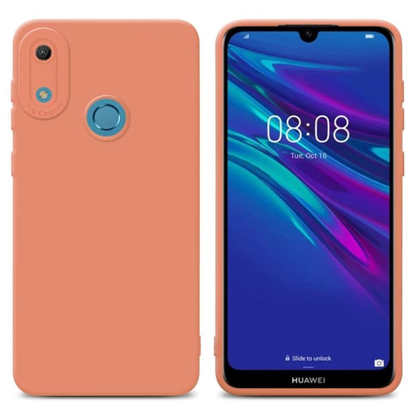 Huawei Y6 2019 Fodral Skal Case Cover av flexibelt TPU-silikon Bobilskydd