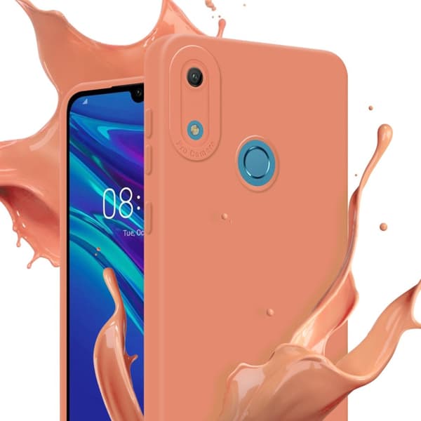 Huawei Y6 2019 Suojakuori Suojakotelo valmistettu joustavasta TPU-silikonista