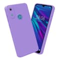 Miniatyrbild 4 av 8: Huawei Y6 2019 Fodral Skal Case Cover av flexibelt TPU-silikon Bobilskydd
