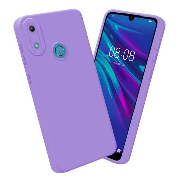 Huawei Y6 2019 Fodral Skal Case Cover av flexibelt TPU-silikon Bobilskydd