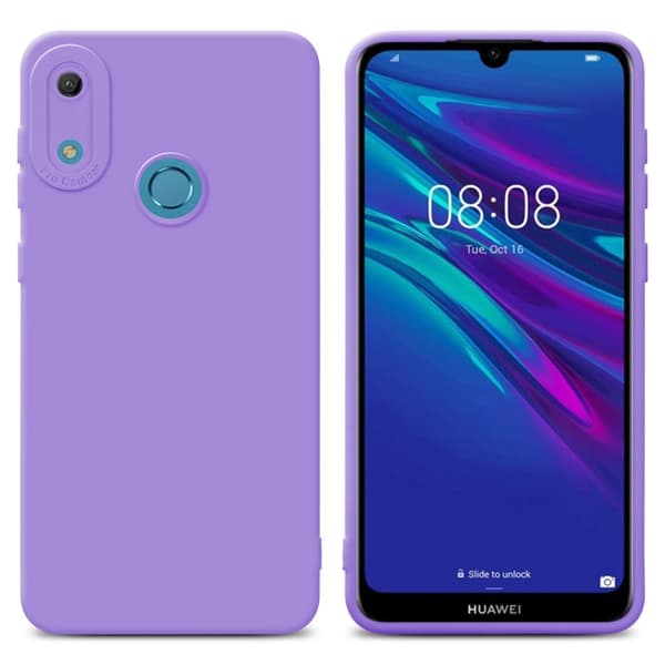 Huawei Y6 2019 Fodral Skal Case Cover av flexibelt TPU-silikon Bobilskydd