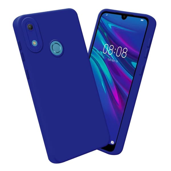 Huawei Y6 2019 Fodral Skal Case Cover av flexibelt TPU-silikon Bobilskydd