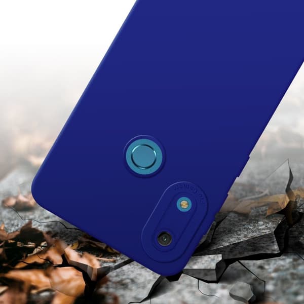 Huawei Y6 2019 Fodral Skal Case Cover av flexibelt TPU-silikon Bobilskydd