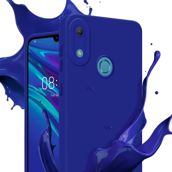 Huawei Y6 2019 Fodral Skal Case Cover av flexibelt TPU-silikon Bobilskydd