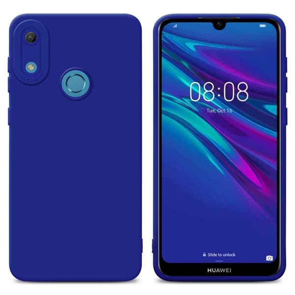 Huawei Y6 2019 Fodral Skal Case Cover av flexibelt TPU-silikon Bobilskydd