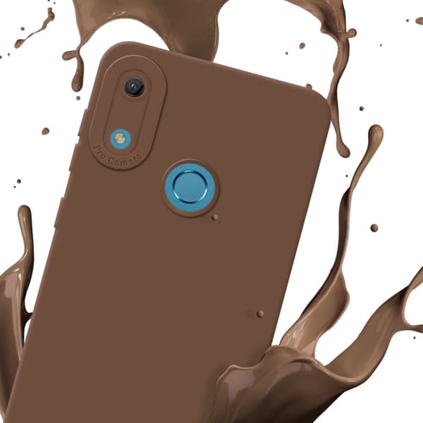 Huawei Y6 2019 Fodral Skal Case Cover av flexibelt TPU-silikon Bobilskydd