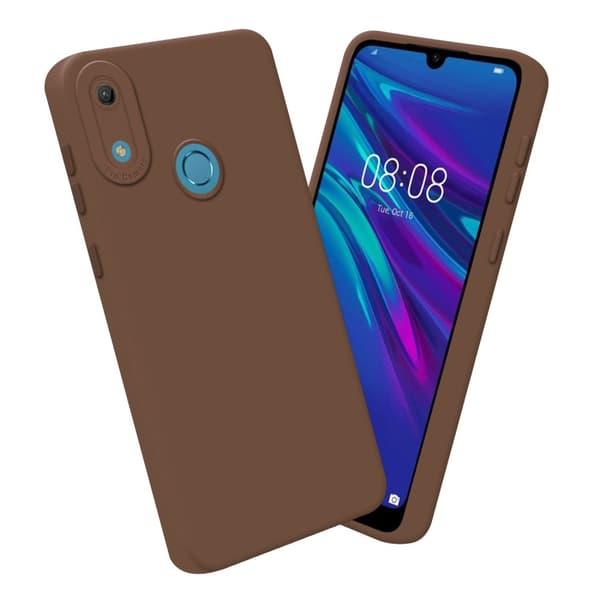 Huawei Y6 2019 Fodral Skal Case Cover av flexibelt TPU-silikon Bobilskydd