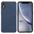 Pikkukuva 1 / 7: iPhone XR Suojakuori Suojakotelo valmistettu TPU-silikonista jossa on jalo keinotekoinen mokkanahkainen takapuoli