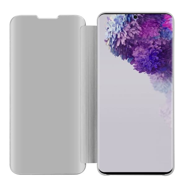Etui for Samsung Galaxy S20 ULTRA Deksel Clear View Mirror Beskyttelsesetui med stativfunksjon 360 graders beskyttelse