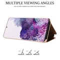 Miniatyrbilde 5 av 7: Etui for Samsung Galaxy S21 PLUS Deksel Clear View Mirror Beskyttelsesetui med stativfunksjon 360 graders beskyttelse