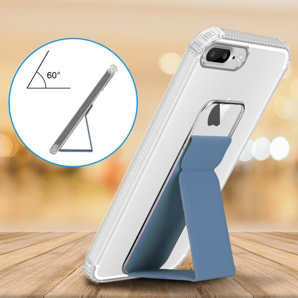 iPhone 7 PLUS / 7S PLUS / 8 PLUS Suojakuori Suojakotelo valmistettu joustavasta TPU-silikonista jossa on pidike ja jalusta-toiminto