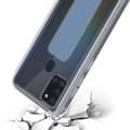 Pikkukuva 6 / 7: Samsung Galaxy A21s Suojakuori Suojakotelo valmistettu joustavasta TPU-silikonista jossa on pidike ja jalusta-toiminto