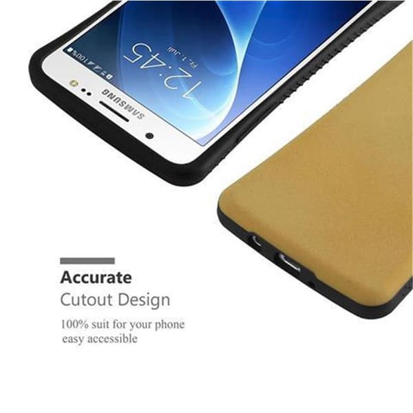 Samsung Galaxy J5 2016 Suojakuori Suojakotelo Suojaava kansi Pieni vyötärö liukumaton kumi takaisin