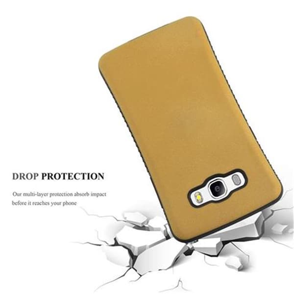 Samsung Galaxy J5 2016 Skal Fodral Skyddsfodral Case Cover Skyddsöverdrag Small Waist med halkfri gummibakgrund