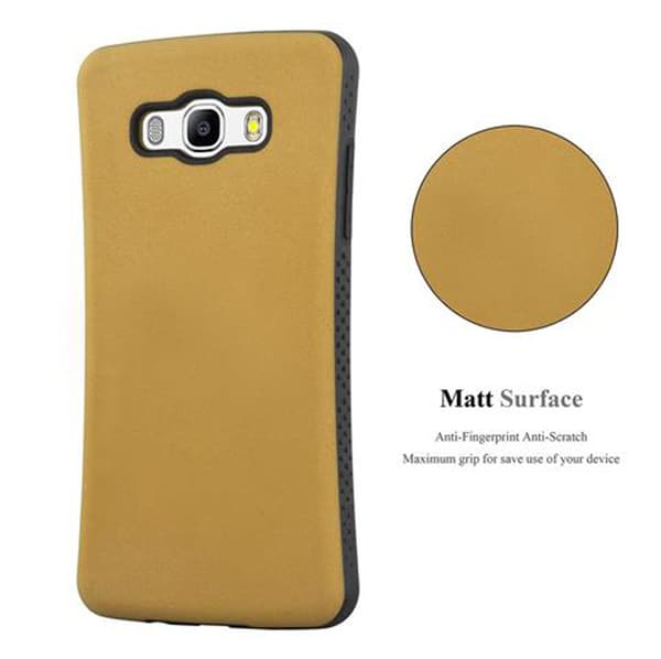 Samsung Galaxy J5 2016 Skal Fodral Skyddsfodral Case Cover Skyddsöverdrag Small Waist med halkfri gummibakgrund