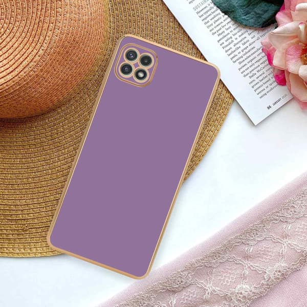 Samsung Galaxy A22 5G Fodral Mobilskydd Skal av flexibel TPU-silikon och med kameraskydd