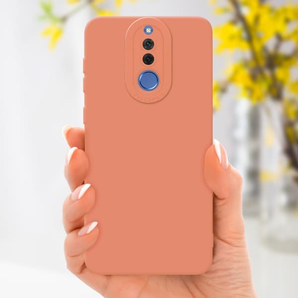 Huawei MATE 10 LITE / NOVA 2i Fodral Skal Case Cover av flexibelt TPU-silikon Bobilskydd