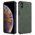 Pikkukuva 5 / 7: iPhone XS MAX Suojakuori Suojakotelo valmistettu TPU-silikonista jossa on jalo keinotekoinen mokkanahkainen takapuoli