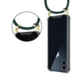 Miniatyrbilde 7 av 8: Deksel med kedja for iPhone X / XS Case med gullringer, ledningsstropp og avtakbart etui