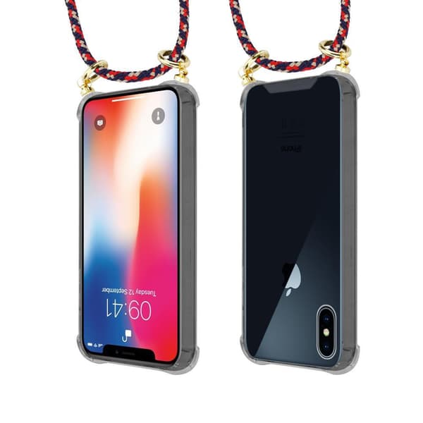 iPhone X / XS Etui Cover Kæde ()
