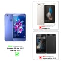 Pikkukuva 2 / 7: Huawei P8 LITE 2017 / P9 LITE 2017 Suojakotelo Suojakuori Lompakkokotelo Matkapuhelinkotelo jossa on magneettisuljenta, jalusta-toiminto ja 2