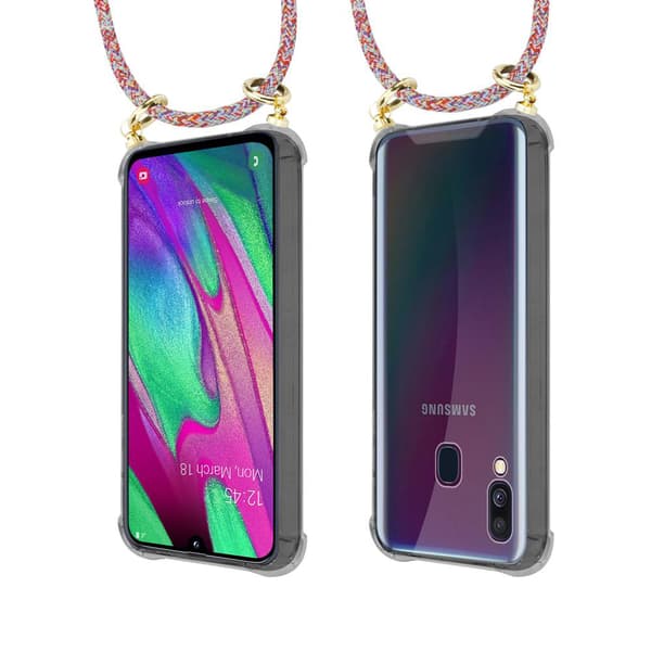 Samsung Galaxy A40 Etui Cover Kæde ()