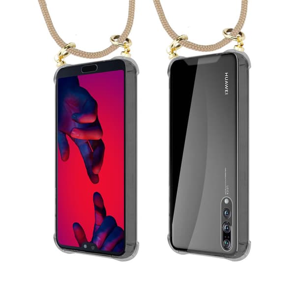 Huawei P20 PRO / P20 PLUS Etui Cover Kæde (Brun)