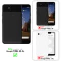 Miniatyrbilde 2 av 8: Deksel med kedja for Google PIXEL 3A XL Case med gullringer, ledningsstropp og avtakbart etui