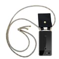 Miniatyrbilde 1 av 8: Deksel med kedja for Google PIXEL 3A XL Case med gullringer, ledningsstropp og avtakbart etui