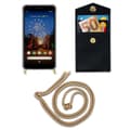 Miniatyrbilde 7 av 8: Deksel med kedja for Google PIXEL 3A XL Case med gullringer, ledningsstropp og avtakbart etui