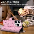 Miniatyrbilde 6 av 8: Lommebokdeksel til iPhone 14 PRO MAX Beskyttelsesetui med magnetisk lukking, stativfunksjon og kortspor