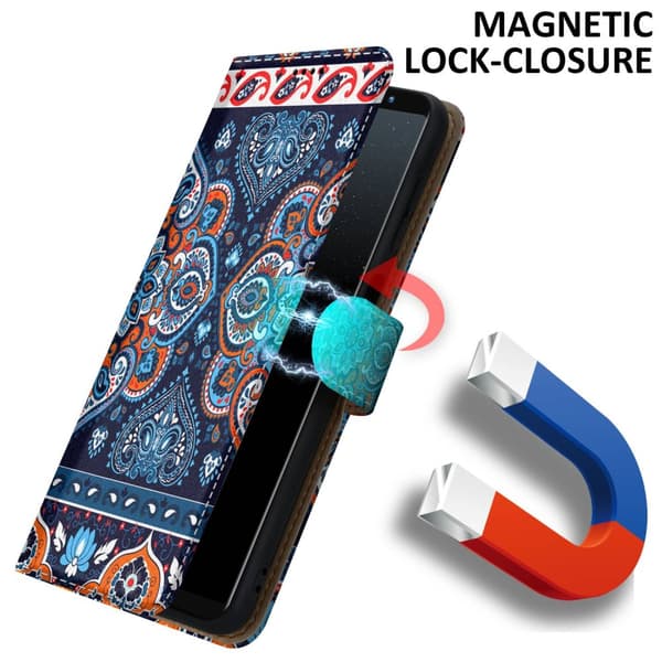 Lommebokdeksel til Samsung Galaxy NOTE 8 Beskyttelsesetui med magnetisk lukking, stativfunksjon og kortspor