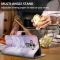 Pikkukuva 6 / 8: Huawei MATE 10 PRO Suojakotelo Lompakkokotelo Matkapuhelinkotelo Suojakuori jossa on magneettisuljenta, jalusta ja korttipaikka