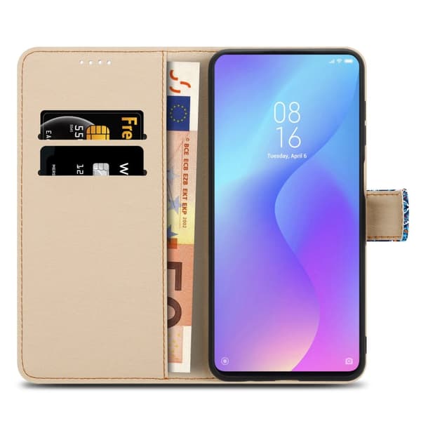 Xiaomi Mi 9T / Mi 9T PRO / RedMi K20 / RedMi K20 PRO Skal Plånboksfodral Mobilskydd Fodral Case med magnetisk stängning, ståfunktion och kortficka