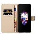 Miniatyrbilde 10 av 11: Lommebokdeksel til OnePlus 5 Beskyttelsesetui med magnetisk lukking, stativfunksjon og kortspor