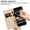 Miniatyrbild 3 av 8: Huawei MATE 9 Skal Plånboksfodral Mobilskydd Fodral Case med magnetisk stängning, ståfunktion och kortficka