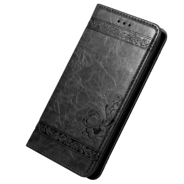 Lommebokdeksel til iPhone 13 PRO MAX beskyttelsesetui med magnetisk lukking, stativfunksjon og kortspor