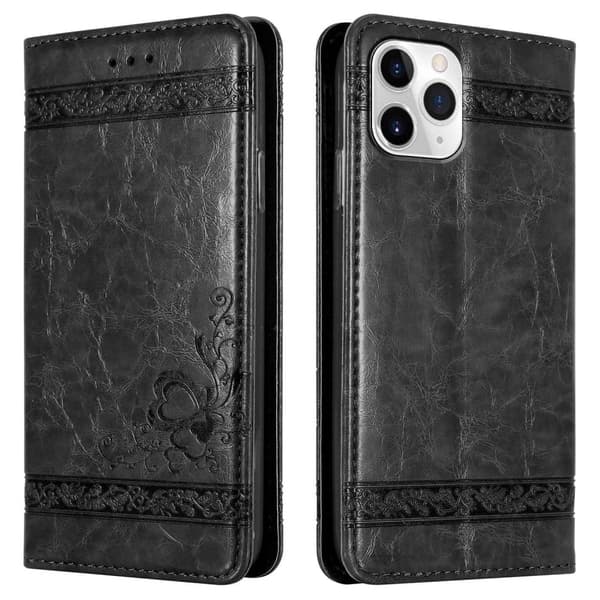 iPhone 11 PRO Pungetui Cover Case () Sort
