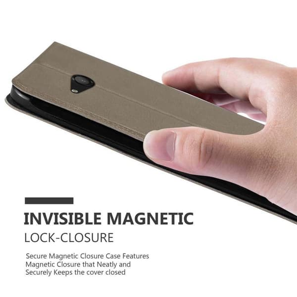 Nokia Lumia 550 Skal Plånboksfodral Fodral Case med magnetisk stängning, ståfunktion och 2 visningsfönster
