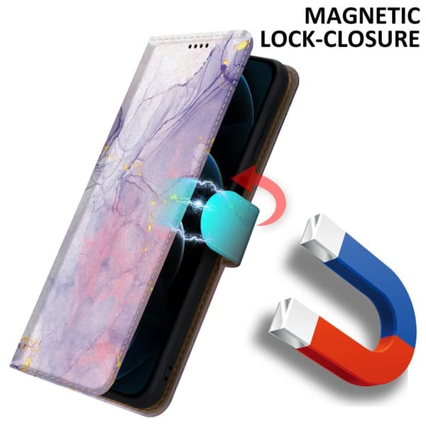 Lommebokdeksel til iPhone 12 / 12 PRO Beskyttelsesetui med magnetisk lukking, stativfunksjon og kortspor