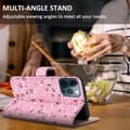 Miniatyrbild 6 av 8: iPhone 13 PRO MAX Skal Plånboksfodral Mobilskydd Fodral Case med magnetisk stängning, ståfunktion och kortficka