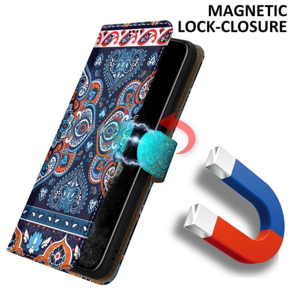 Lommebokdeksel til iPhone 11 PRO MAX Beskyttelsesetui med magnetisk lukking, stativfunksjon og kortspor