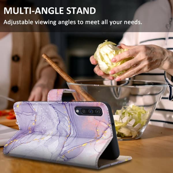 Samsung Galaxy A50 4G / A50s / A30s Skal Plånboksfodral Mobilskydd Fodral Case med magnetisk stängning, ståfunktion och kortficka
