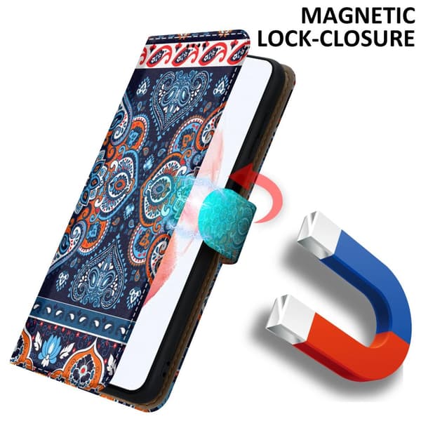Samsung Galaxy S21 PLUS Skal Plånboksfodral Mobilskydd Fodral Case med magnetisk stängning, ståfunktion och kortficka