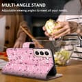 Miniatyrbilde 6 av 8: Lommebokdeksel til Samsung Galaxy S21 PLUS Beskyttelsesetui med magnetisk lukking, stativfunksjon og kortspor